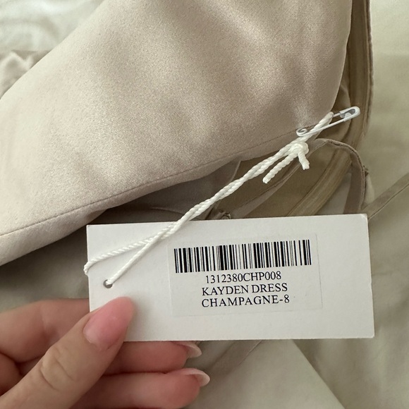 Reformation Kayden Dress - Champagne - Picture 5 of 5